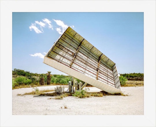 Old Sad Songs Photography - On Tilt in Contemporary White Frame
