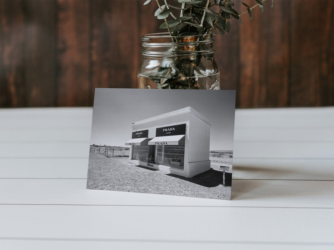 Prada Marfa Postcard - Front