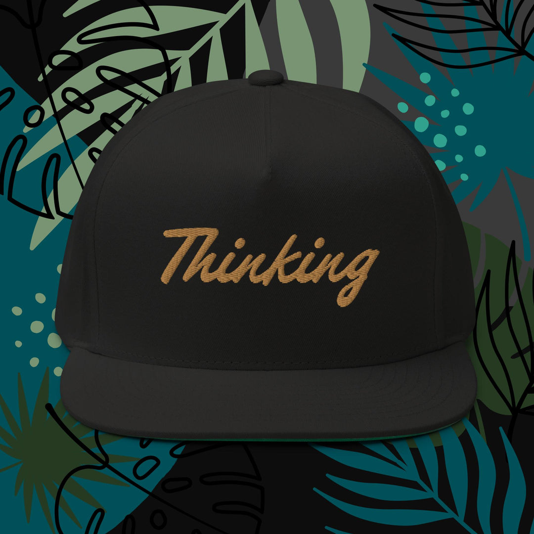 Thinking Flat Bill Cap