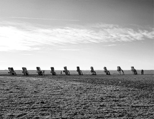 Cadillacs On The Horizon Postcards