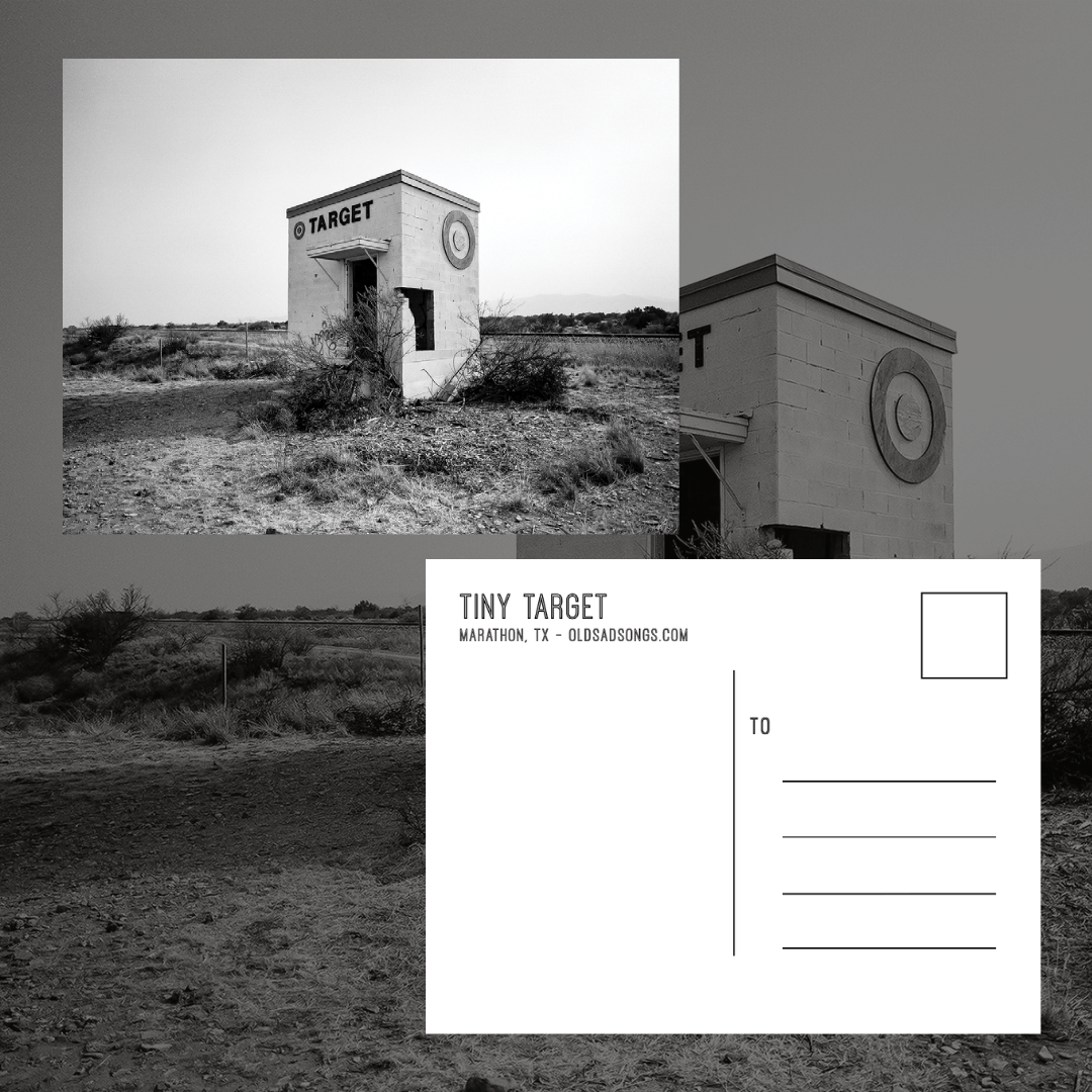 Tiny Target Postcards