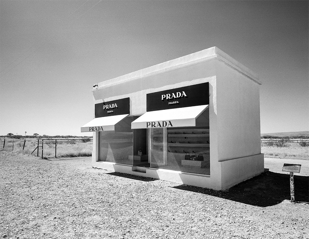 Prada Marfa Postcard
