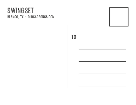 Swingset Postcards