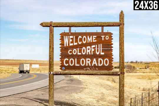 Colorado, A Welcome Sign