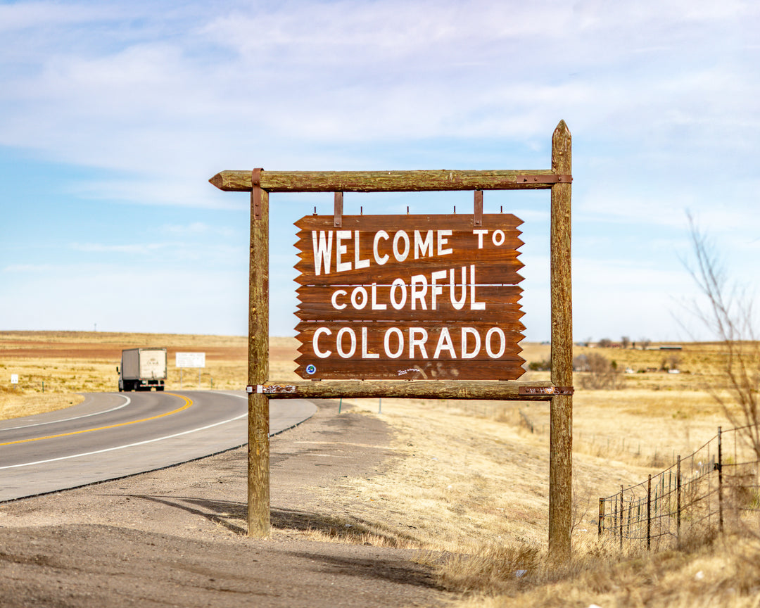 Colorado, A Welcome Sign