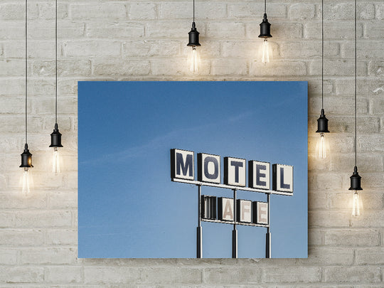 Old Sad Songs Motel Afe Gallery Wrap Canvas Mockup