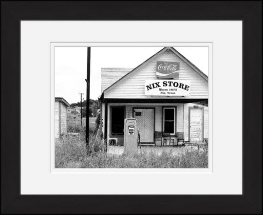 Old Sad Songs Photography - Nix Store in Classic Black Frame