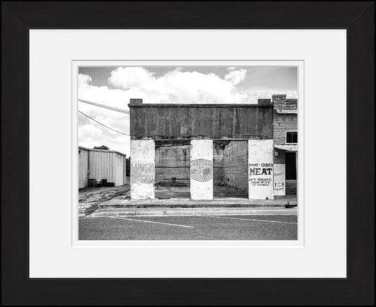 Old Sad Songs Photography - City Market Lunch Room in Classic Black Frame