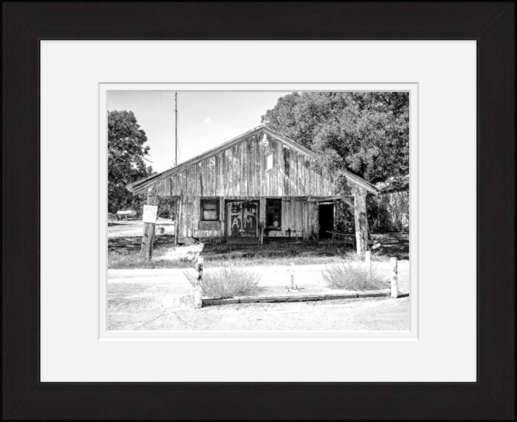 Old Sad Songs Photography - Wachsmann Grocery in Classic Black Frame
