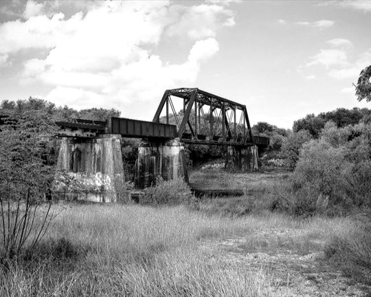 Old Sad Songs Photography - Railroad Crossing Cibolo Creek