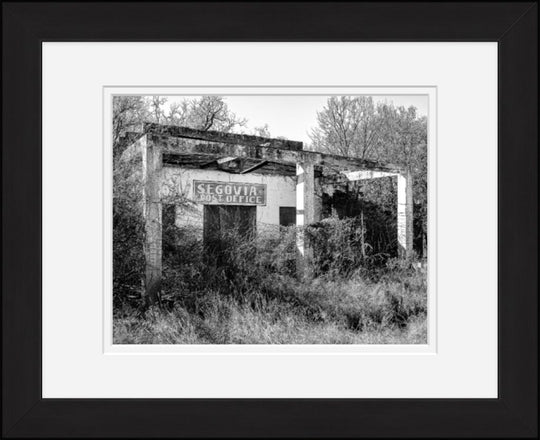 Old Sad Songs Photography - Segovia Post Office in Classic Black Frame