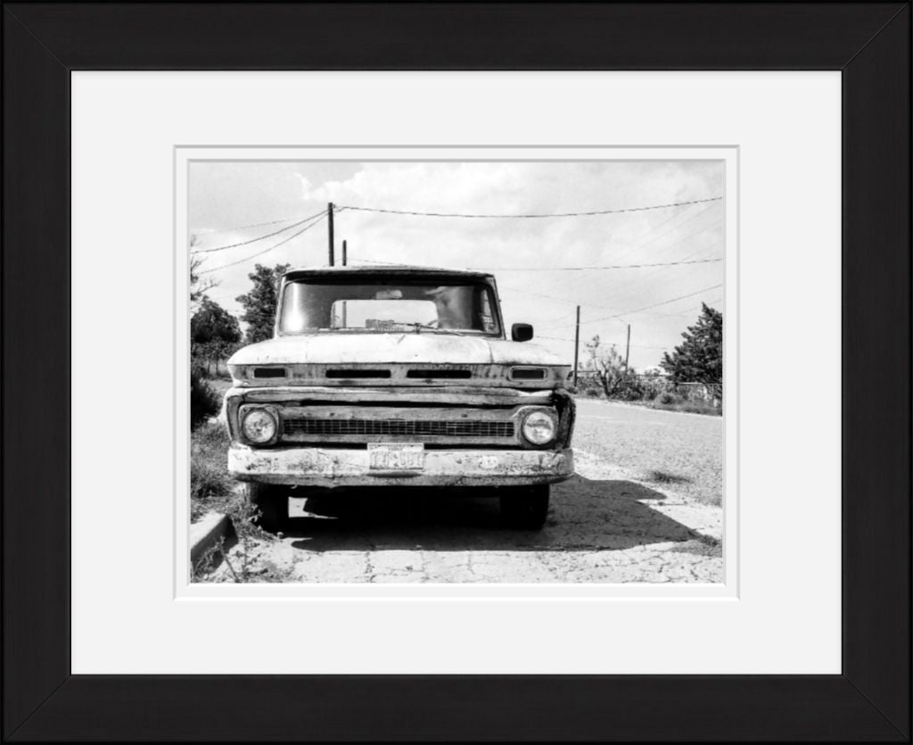 Old Sad Songs Photography - 1964 Chevrolet C-10 Fleetside in Classic Black Frame