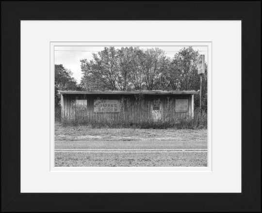Old Sad Songs Photography - Crazy Horse Saloon in Classic Black Frame