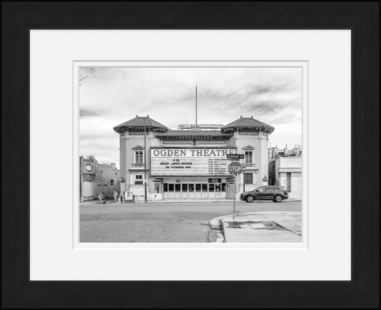 Old Sad Songs Photography - Ogden Theatre in Classic Black Frame