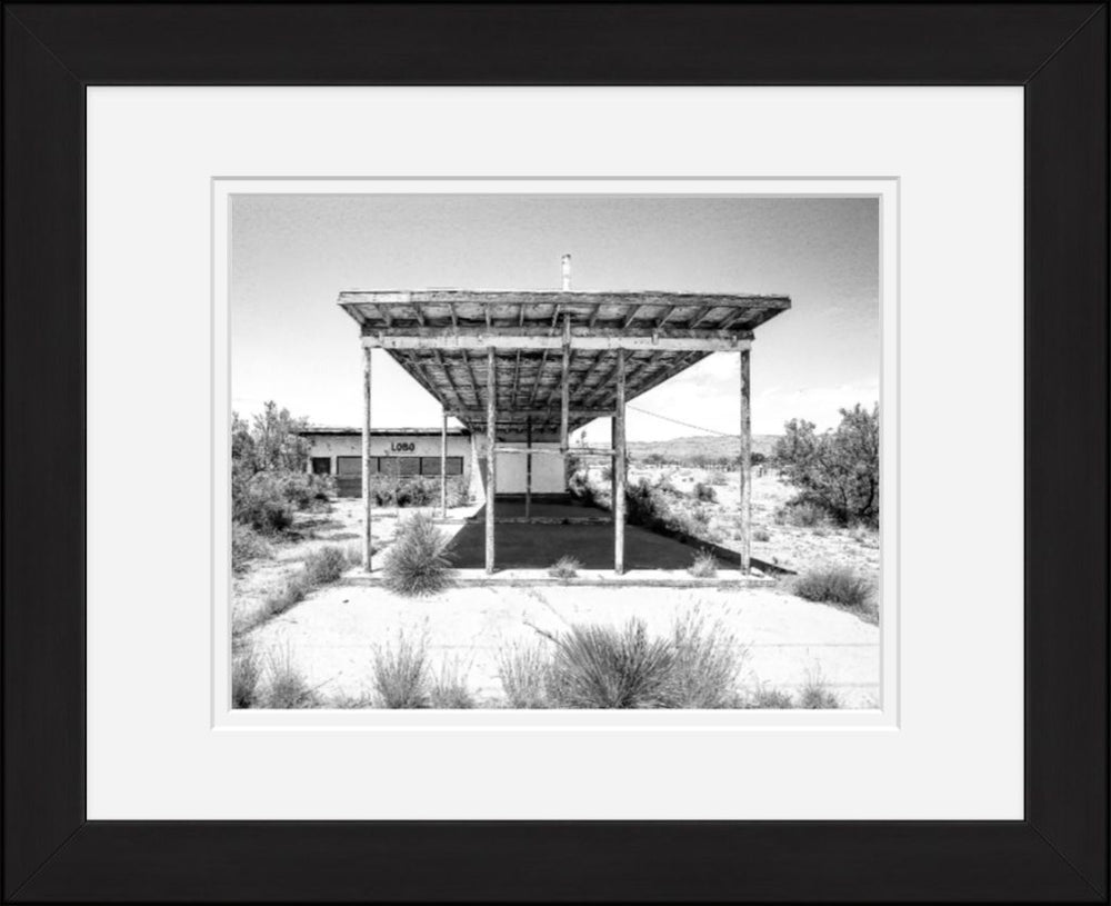 Old Sad Songs Photography - Willkommen Zu Lobo in Classic Black Frame