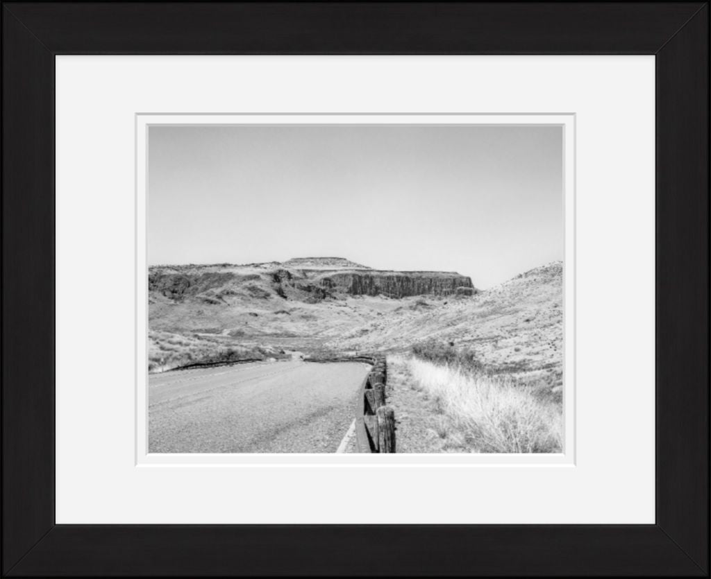 Old Sad Songs Photography - Wild Rose Pass in Classic Black Frame