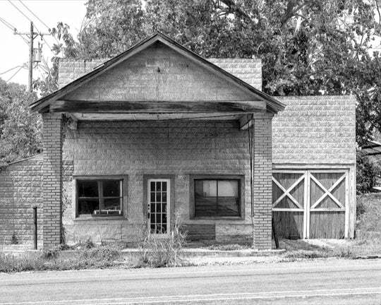 Old Sad Songs Photography - Former Gas Station In Burton
