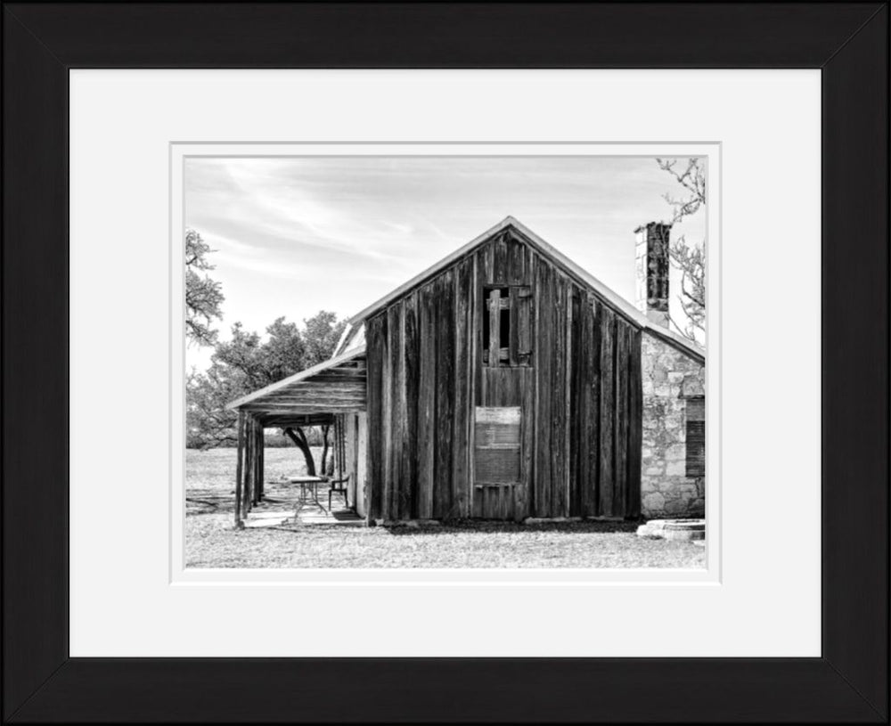 Old Sad Songs Photography - The Rheingold School Teacherage in Classic Black Frame