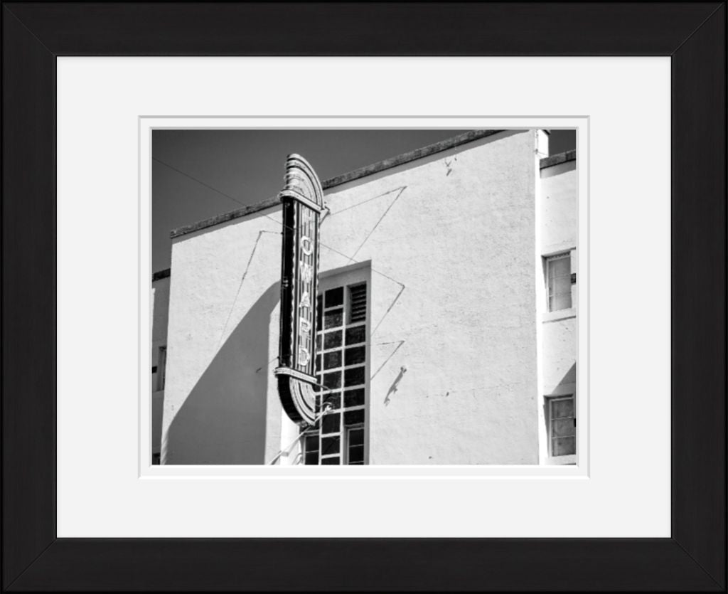 Old Sad Songs Photography - Howard Theatre in Classic Black Frame