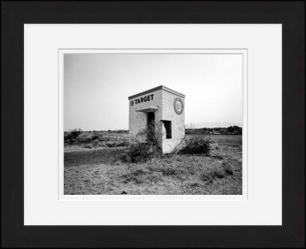 Old Sad Songs Photography - Tiny Target in Classic Black Frame