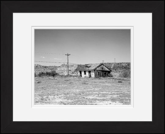 Old Sad Songs Photography - Langtry Deputy Sheriff in Classic Black Frame