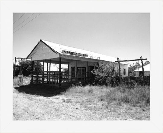 Old Sad Songs Photography - Camp Air General Store in Contemporary White Frame