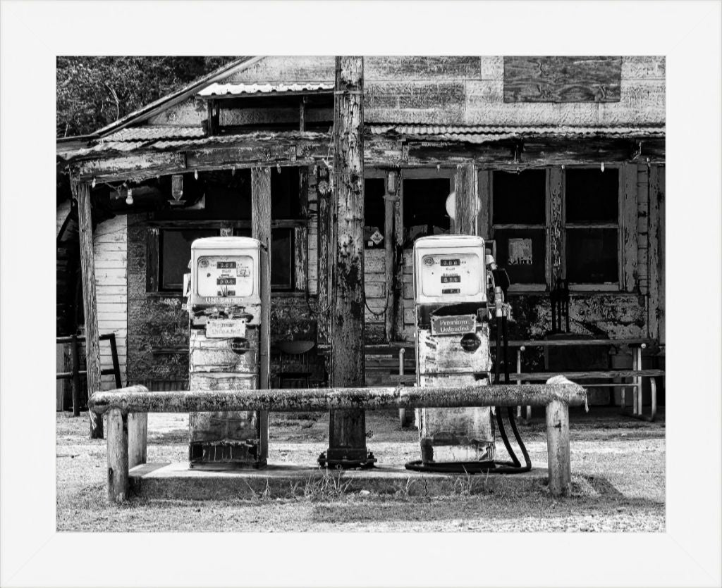 Old Sad Songs Photography - Shelby Store in Contemporary White Frame