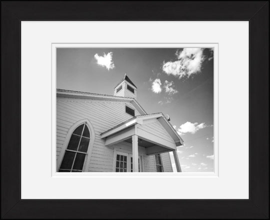 Old Sad Songs Photography - Cheapside Community Church in Classic Black Frame
