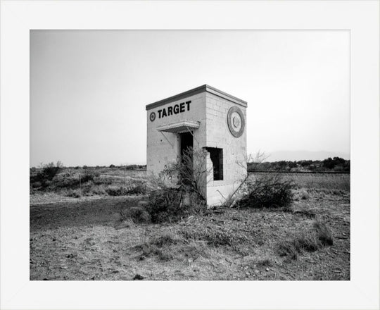 Old Sad Songs Photography - Tiny Target in Contemporary White Frame