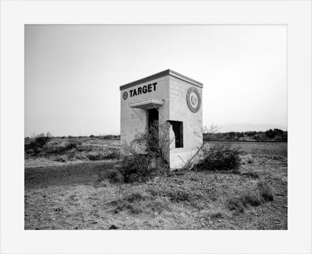 Old Sad Songs Photography - Tiny Target in Contemporary White Frame