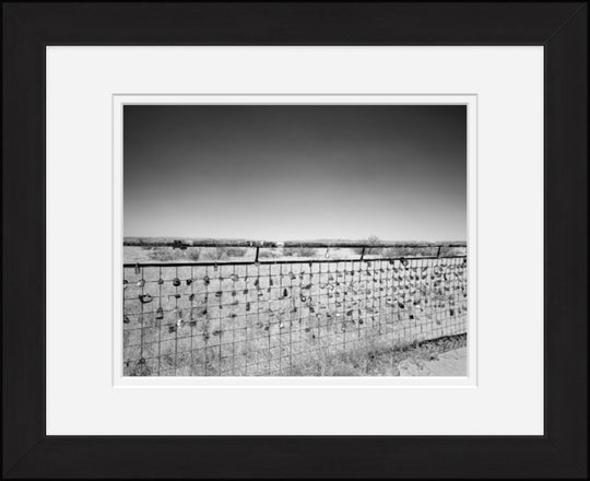 Old Sad Songs Photography - Love Locks in Classic Black Frame