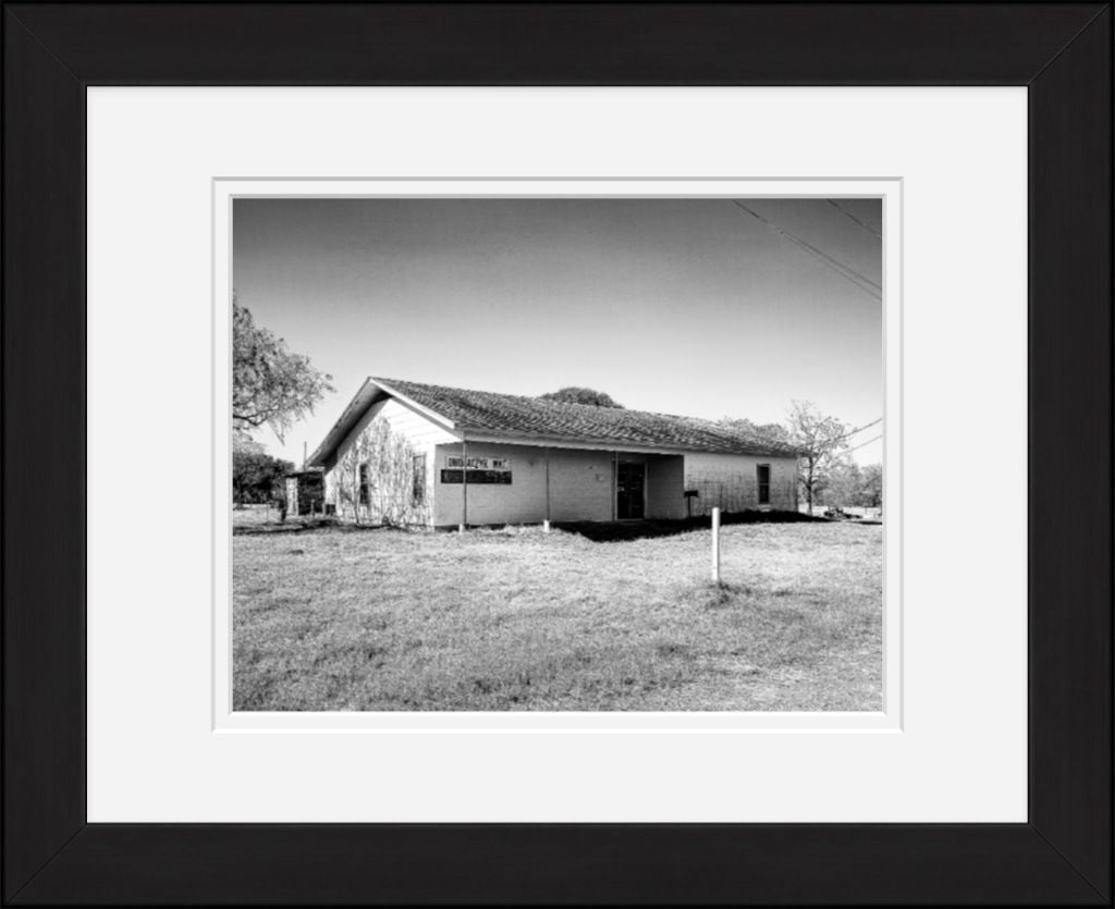 Old Sad Songs Photography - Dworaczyk Meat Market in Classic Black Frame