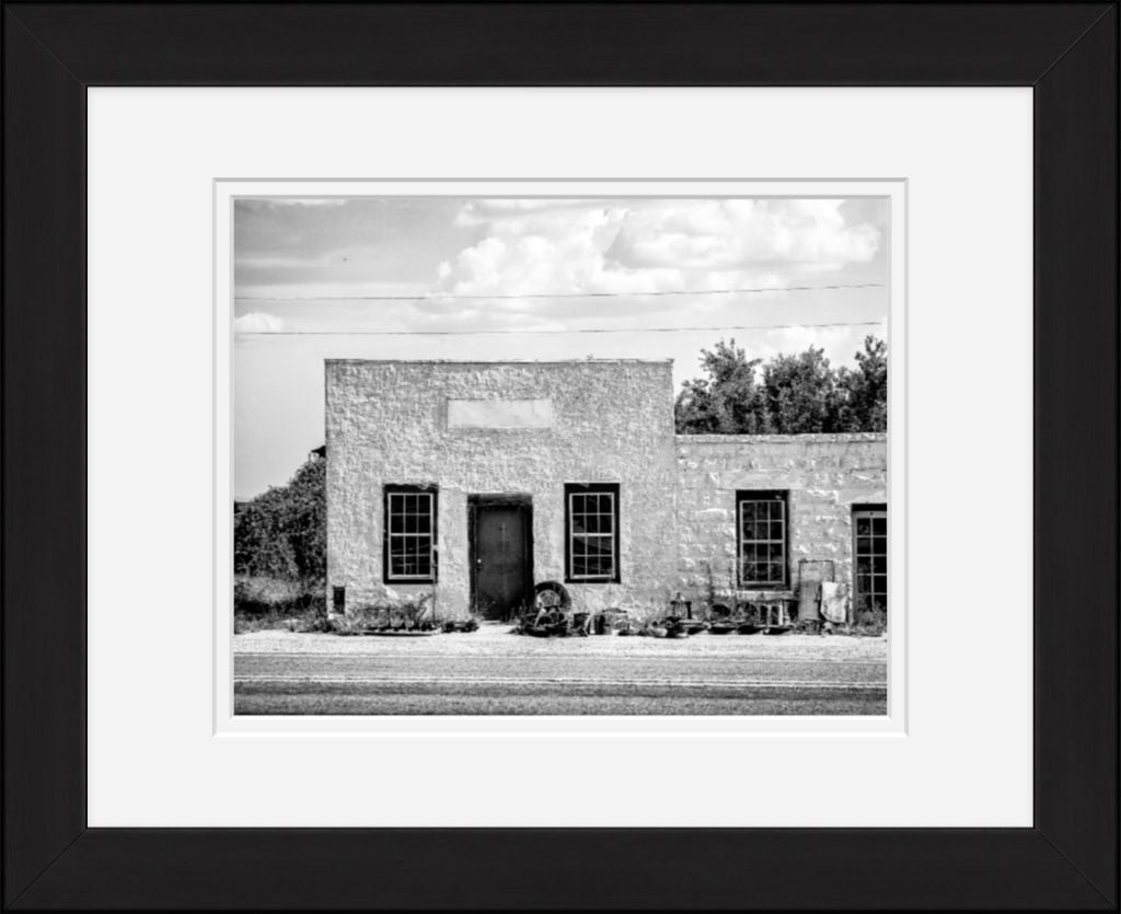 Old Sad Songs Photography - Land Of Hanging Grapes in Classic Black Frame