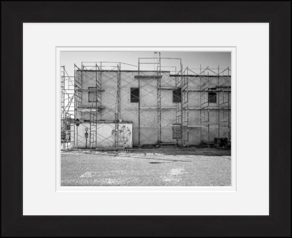 Old Sad Songs Photography - Seeing A Ghost, Sign in Classic Black Frame