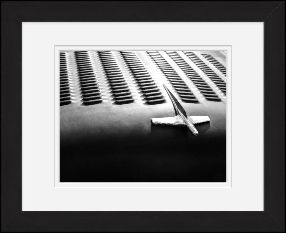 Old Sad Songs Photography - 1955 Ford in Classic Black Frame