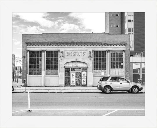 Old Sad Songs Photography - 2019 Stout Street in Contemporary White Frame