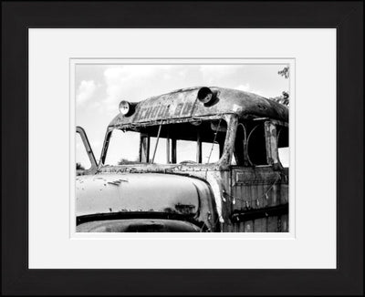Old Sad Songs Photography - Schools Out For Summer in Classic Black Frame