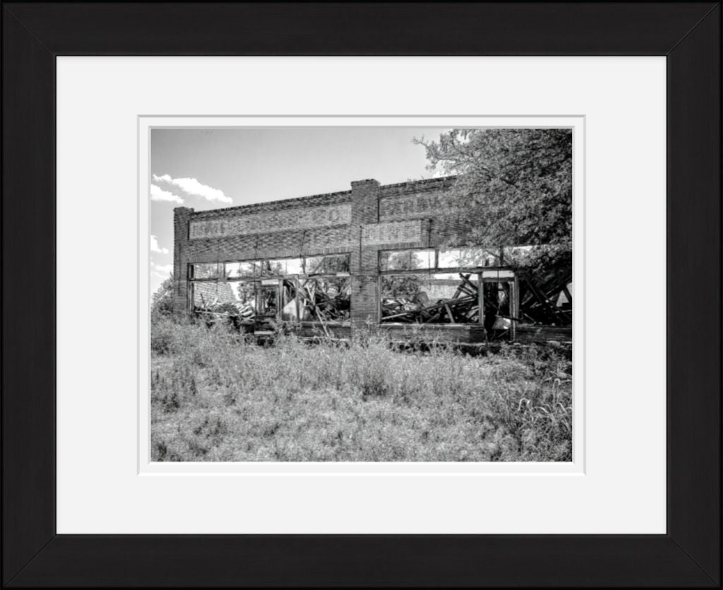 Old Sad Songs Photography - Home Lumber Company in Classic Black Frame