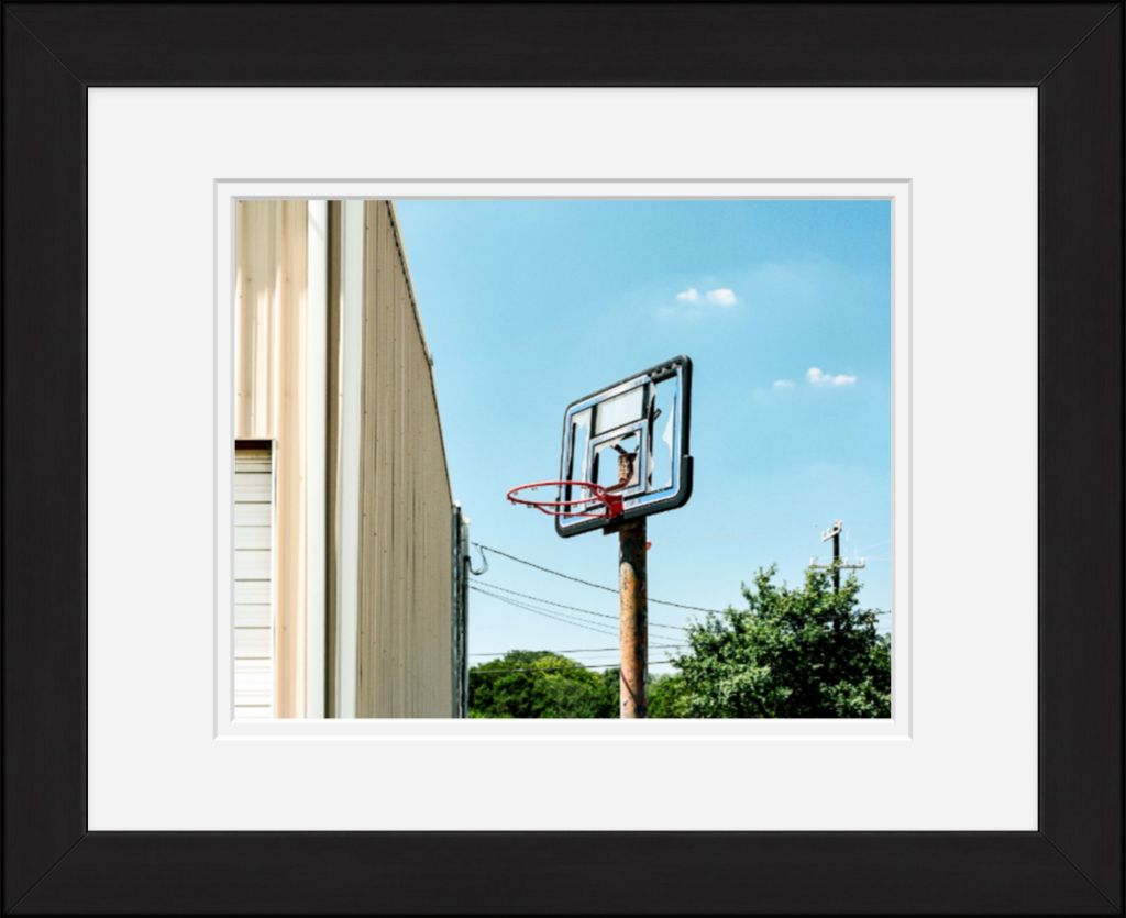 Old Sad Songs Photography - Slam Dunk in Classic Black Frame