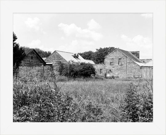 Old Sad Songs Photography - Behind Winkelmann Village in Contemporary White Frame