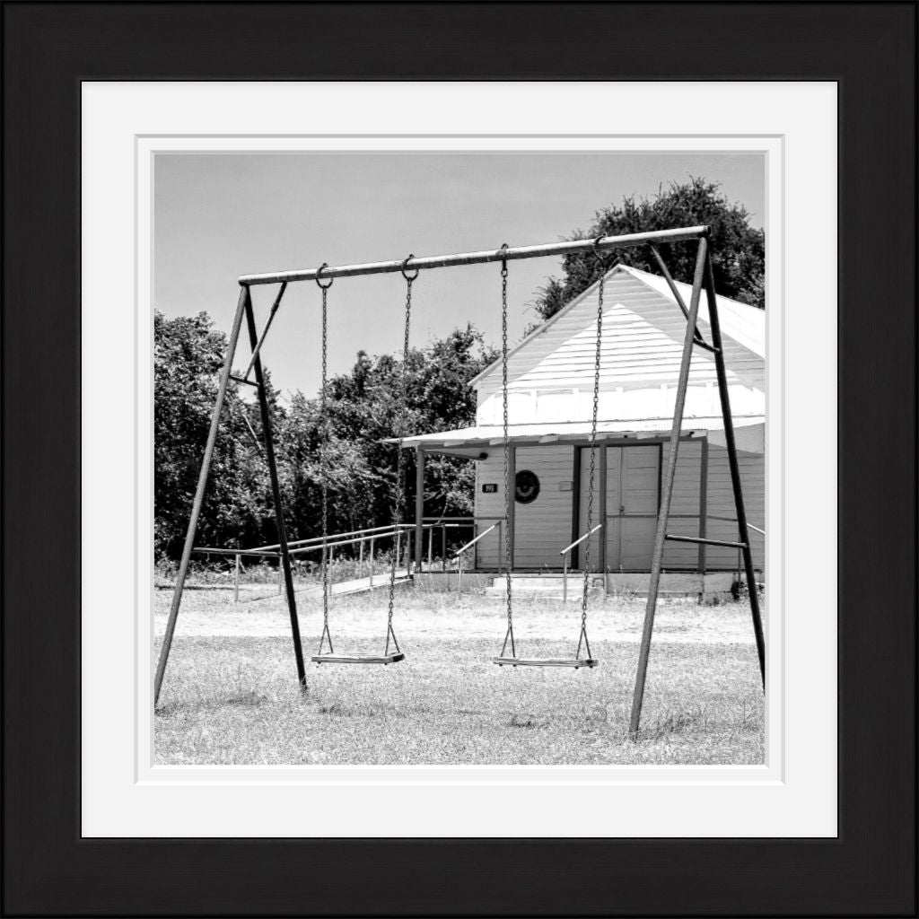 Old Sad Songs - Swingset - Classic Black Frame