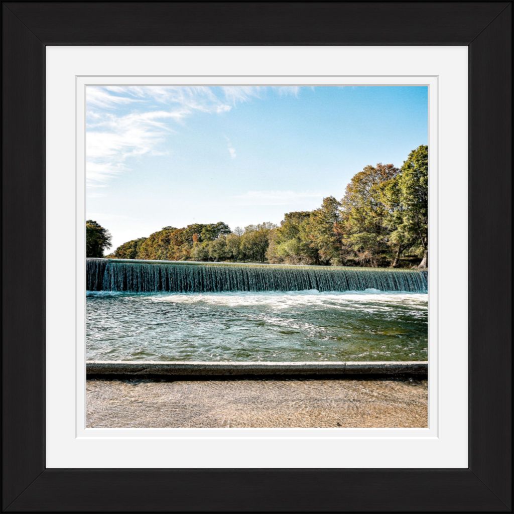 Old Sad Songs Photography - Lions Park Dam - Classic Black Frame