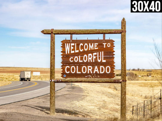 Colorado, A Welcome Sign